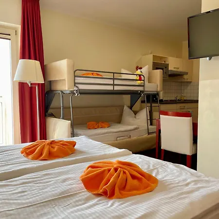 מלון Schlafgut Appartementhotel לייפציג